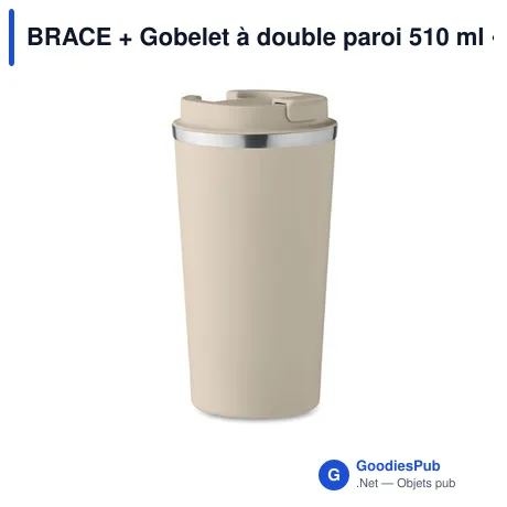 BRACE + Gobelet à double paroi 510 ml