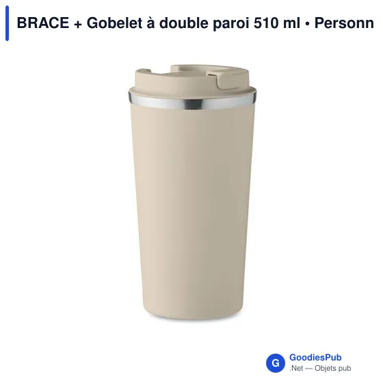 BRACE + Gobelet à double paroi 510 ml - Image 1