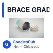 Gobelet double paroi personnalisable en acier inoxydable - BRACE GRADIENTavec logo - Miniature 5