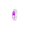 Variante fuchsia - Bracelet lumineux personnalisable Dauser avec logo pour événements