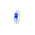 Variante bleu clair - Bracelet lumineux personnalisable Dauser avec logo pour événements