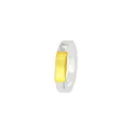 Variante jaune - Bracelet lumineux personnalisable Dauser avec logo pour événements
