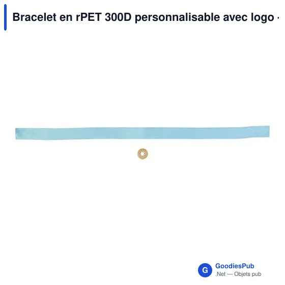 Bracelet en rPET 300D personnalisable avec logo - Tarian - Image 11