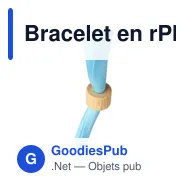 Bracelet en rPET 300D personnalisable avec logo - Tarian - Miniature 5