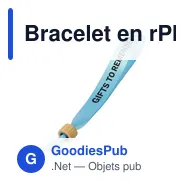 Bracelet en rPET 300D personnalisable avec logo - Tarian - Miniature 8