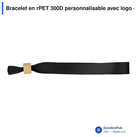 Bracelet en rPET 300D personnalisable avec logo - Tarian - Image 9