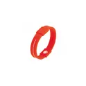 Variante rouge - Bracelet Energy personnalisable avec logo pour objets publicitaires