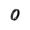 Variante noir - Bracelet Energy personnalisable avec logo pour objets publicitaires