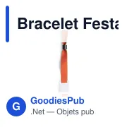 Bracelet Festak - Miniature 6