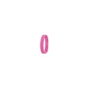Variante fuchsia - Bracelet en silicone personnalisable avec logo - Bracelet Flatten