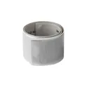 Variante argenté - Bracelet fluorescent personnalisable pour logo - Henry