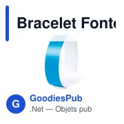 Bracelet Fonten - Miniature 1