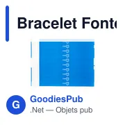 Bracelet Fonten - Miniature 8