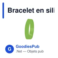 Bracelet en silicone personnalisable pour enfants avec logo - Greif - Miniature 11