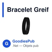 Bracelet en silicone personnalisable pour enfants avec logo - Greif - Miniature 4