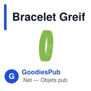 Bracelet en silicone personnalisable pour enfants avec logo - Greif - Miniature 5