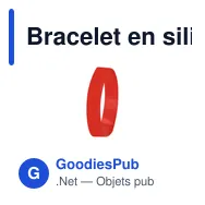Bracelet en silicone personnalisable pour enfants avec logo - Greif - Miniature 10