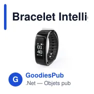 Bracelet Intelligent Personnalisable Rusk avec Logo - Miniature 1