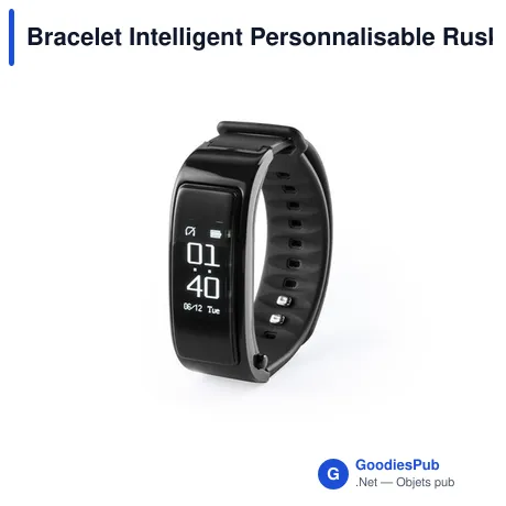 Bracelet Intelligent Personnalisable Rusk avec Logo