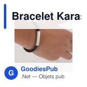 Bracelet en simili cuir personnalisable avec logo - Karasef - Miniature 5
