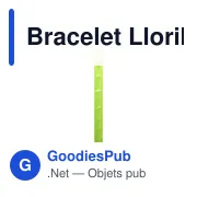 Bracelet d'identification personnalisable Llorik avec logo - Miniature 8