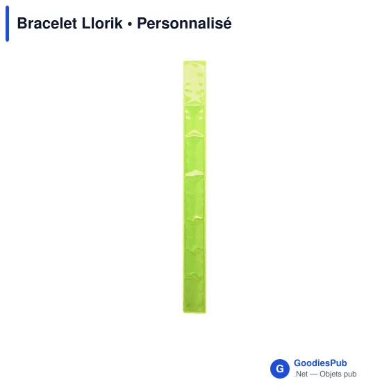Bracelet d'identification personnalisable Llorik avec logo - Image 8