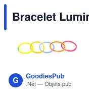 Bracelet Lumineux Vexa - Miniature 12