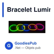 Bracelet Lumineux Vexa - Miniature 7