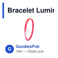 Bracelet Lumineux Vexa - Miniature 10