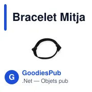 Bracelet Mitjansi - Miniature 2