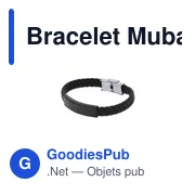 Bracelet Mubark - Miniature 1