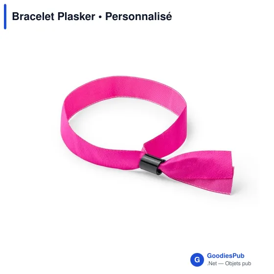 Bracelet d'identification personnalisable Plasker avec logo - Image 10