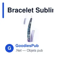 Bracelet Sublimation Waylen - Miniature 11