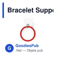 Bracelet Support Naomi - Miniature 3
