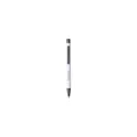 Variante blanc - Stylo bille personnalisable en aluminium recyclé avec logo - Brady Soft Touch