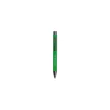 Variante vert clair - Stylo bille personnalisable en aluminium recyclé avec logo - Brady Soft Touch