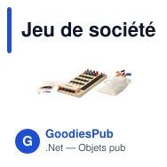 Jeu de société personnalisable Brain Buster avec logo - Miniature 1