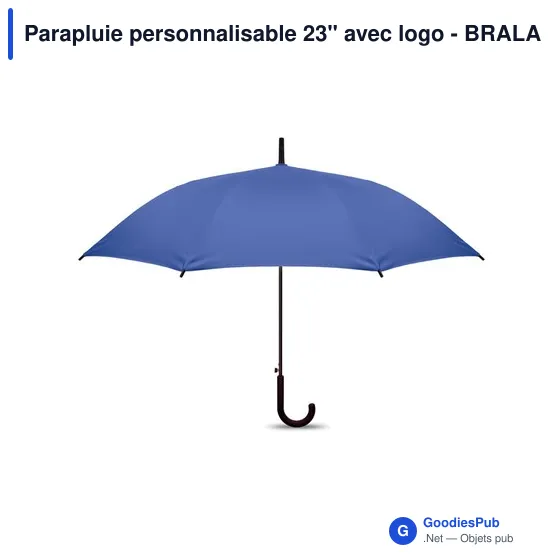 Parapluie personnalisable 23'' avec logo - BRALA - Image 1
