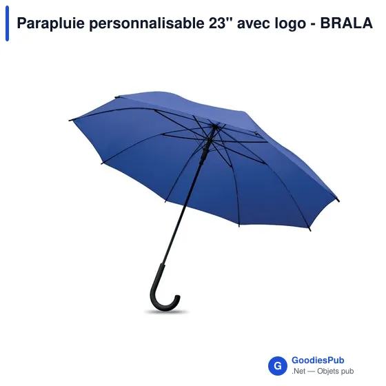 Parapluie personnalisable 23'' avec logo - BRALA - Image 2