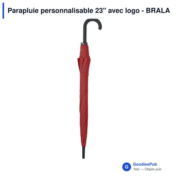 Parapluie personnalisable 23'' avec logo - BRALA - Image 12