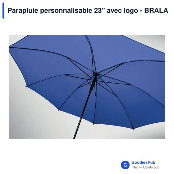 Parapluie personnalisable 23'' avec logo - BRALA - Image 3