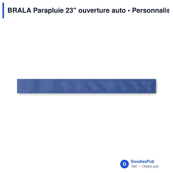 Parapluie personnalisable 23'' avec logo - BRALA - Image 5