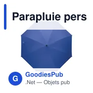 Parapluie personnalisable 23'' avec logo - BRALA - Miniature 8