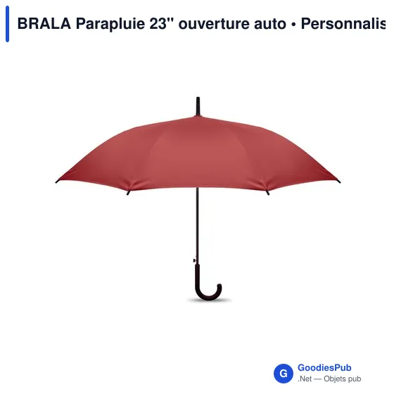 Parapluie personnalisable 23'' avec logo - BRALA - Image 9