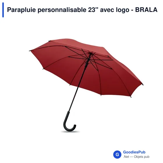 Parapluie personnalisable 23'' avec logo - BRALA - Image 10