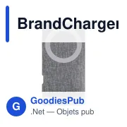 Support de téléphone personnalisable BrandCharger Ascend avec logo - Miniature 1