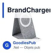 Support de téléphone personnalisable BrandCharger Ascend avec logo - Miniature 2