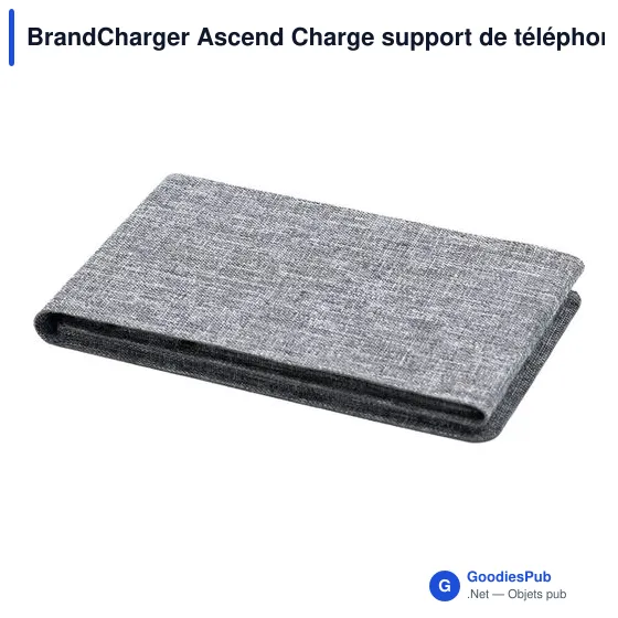 Support de téléphone personnalisable BrandCharger Ascend avec logo - Image 6