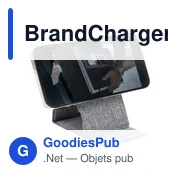 Support de téléphone personnalisable BrandCharger Ascend avec logo - Miniature 8