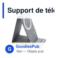 Support de téléphone personnalisable BrandCharger Ascend avec logo - Miniature 10